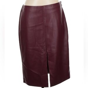 Abercrombie & Fitch Deep Red Pencil Skirt